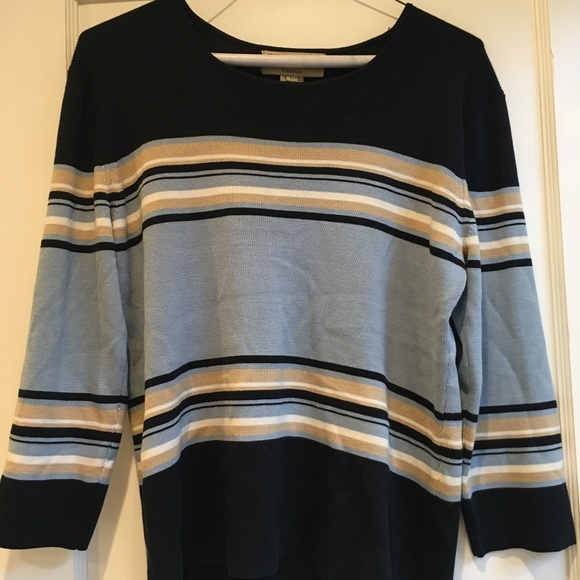 comfy, chic, striped sweater - Picture 2 of 4